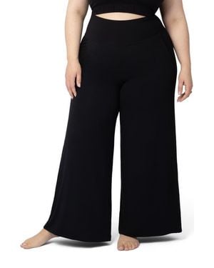 Kindred Bravely Wide Leg Maternity & Postpartum Lounge Pant - Black