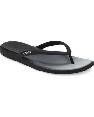 Crocs™ Miami Ombré Flip Flop - Black