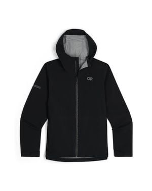 Outdoor Research Stratoburst Packable Rain Jacket - Black