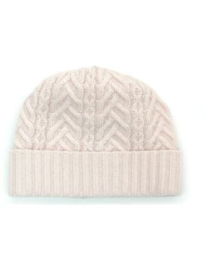 Portolano Cashmere Beanie - Natural