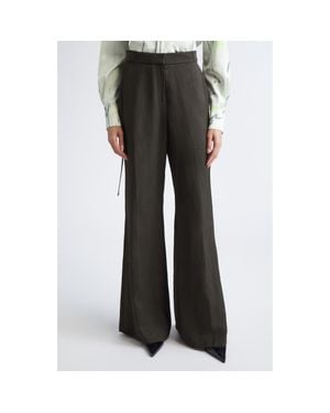 Jason Wu Soft Suiting Flare Leg Pants - Gray