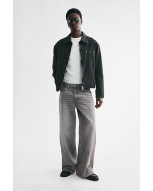 H&M Wide-Leg Jeans - Multicolor