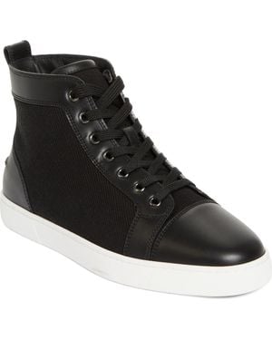 Christian Louboutin Louis High Top Sneaker - Black