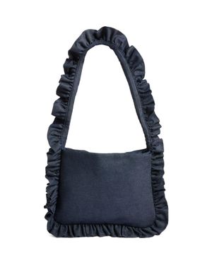 Baggy London Big Baggy Shoulder Bag - Blue