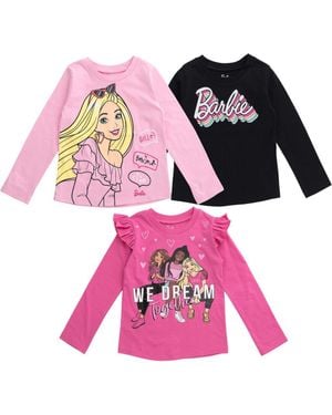 Barbie 2-Pack Long Sleeve T-Shirts - Pink