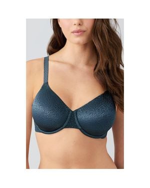 Wacoal Back Appeal Smoothing Underwire Bra - Blue