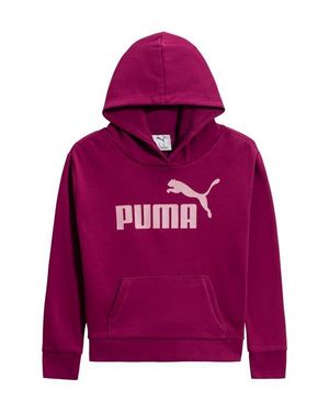 PUMA Kids' Logo Fleece Hoodie - Red