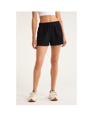 Zella Go Easy French Terry Shorts - Black