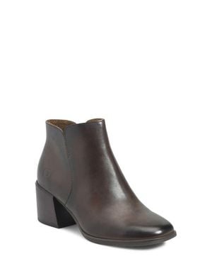 Børn Lisbet Leather Bootie - Brown