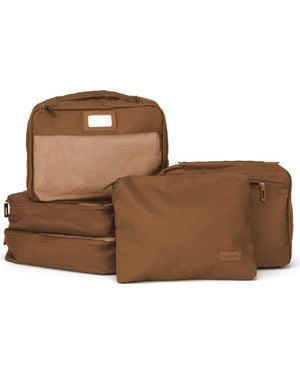 CALPAK 5-Piece Packing Cube Set - Brown