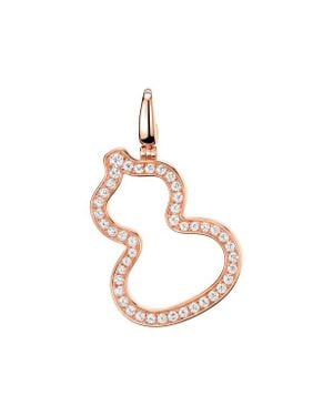 Qeelin Qulu Diamond Pendant - Metallic
