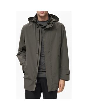 Mango Coolmax Waterproof Parka - Gray