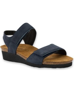 Naot Aisha Wedge Sandal - Blue