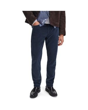 Rag & Bone Fit 3 Straight Leg Corduroy Pants - Blue