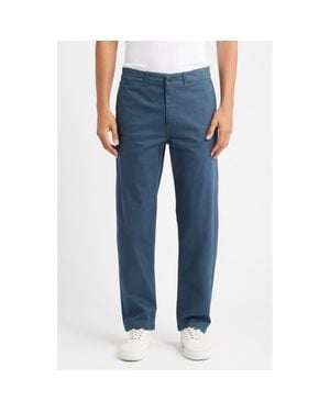Roark Crossroads Stretch Cotton Chinos - Blue