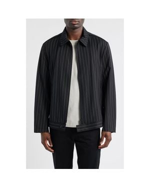 Y-3 Refined Pinstripe Jacket - Black