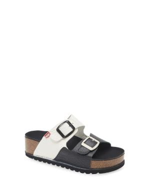 On Foot Seattle Platform Sandal - Black