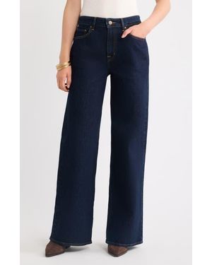 Treasure & Bond High Rise Wide Leg Jeans - Blue