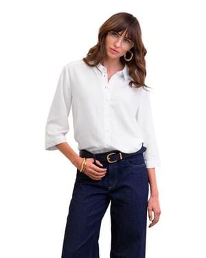Celtic & Co. Pleat Back Shirt - White