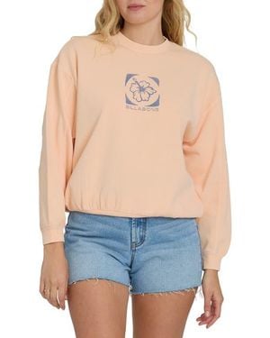 Billabong Treasure Cay Graphic Sweatshirt - Blue