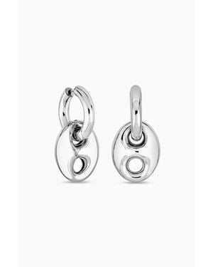 Oradina Take Me There Mariner Drop Earrings - Blue