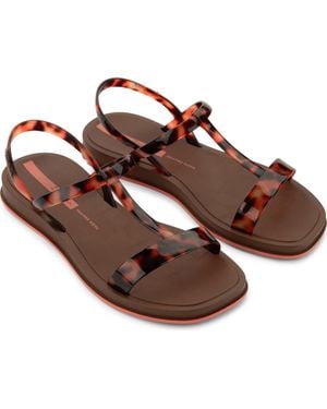 Ipanema Glow Water Resistant T-Strap Sandal - Brown