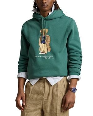 Polo Ralph Lauren Polo Bear Fleece Graphic Hoodie - Green