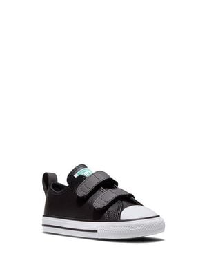 Converse Kids' Chuck Taylor All Star Easy-On Faux Leather Sneaker - Black