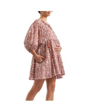 Ripe Maternity Cali Nursing Dress - Pink