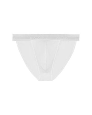 Hom Classic Tanga Brief - White