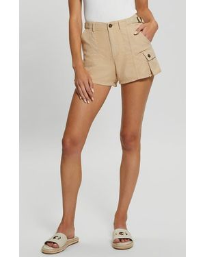 Guess Amara Cargo Shorts - Natural