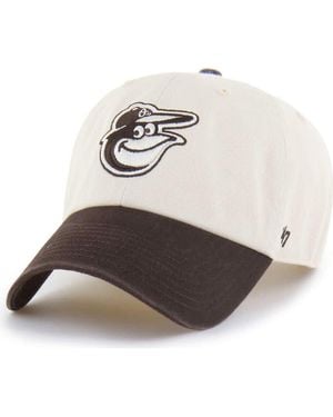 '47 Baltimore Orioles Two-Tone Fashion Clean Up Adjustable Hat - Brown