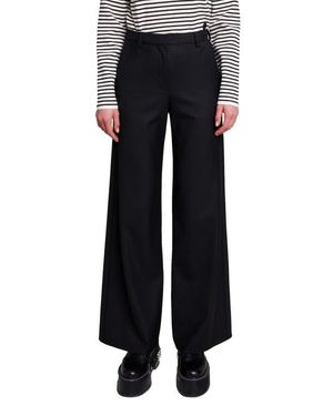 Maje Flared Pants - Black