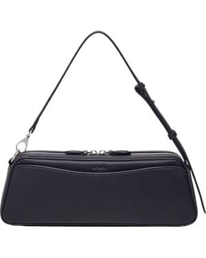 orYANY Mini Canna Leather Shoulder Bag - Blue