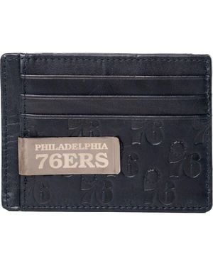 Lusso Philadelphia 76Ers Sanford Front Pocket Wallet With Money Clip - Blue
