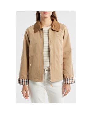 Tommy Hilfiger Zip-Up Barn Jacket - Brown