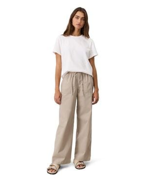 Pact Organic Cotton Soft-Slub Essential Crewneck Tee - White