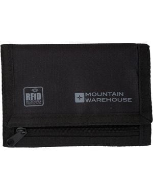 Mountain Warehouse Logo Rfid Blocking Wallet - Black