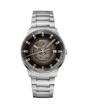 MIDO Commander Gradient Skeletal Automatic Bracelet Watch, 40Mm - Metallic