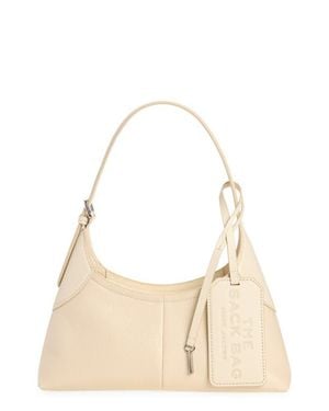 Marc Jacobs Small Belted The Sack Bag Leather Hobo - Natural