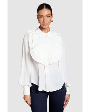 Coast Ruffle Shirt - White