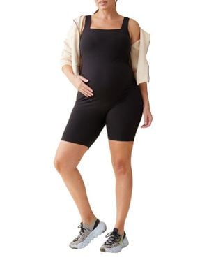 Ingrid & Isabel Maternity Romper - Black