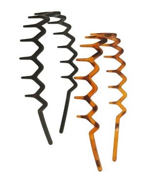BP. Assorted 2-Pack Claw Headbands - Multicolor