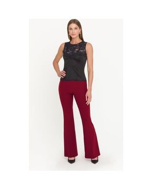 Generation Love Elise Crepe Pants - Red