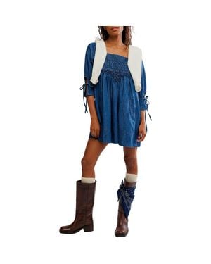 like that mini dress Girlfriend Collective - Crush Ava Long Sleeve Mini Dress