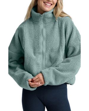 Beyond Yoga Unity Zip Jacket - Green