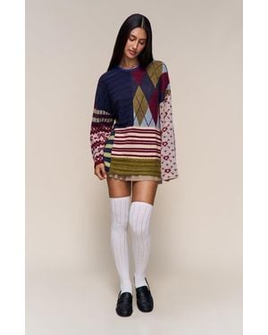 GUIZIO Zuri Sweater - Blue