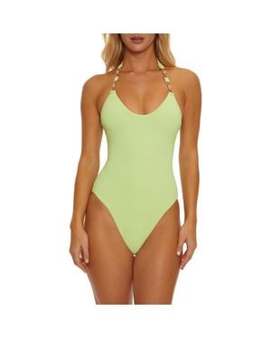 Isabella Rose Isola Bella One-Piece Swimsuit - Green
