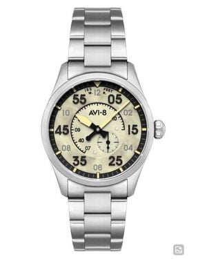 AVI-8 Spitfire Type 300 Automatic Bracelet Watch, 42Mm - Gray