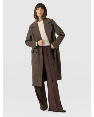 Saint + Sofia Hampton Coat - Multicolor